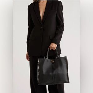 Rebecca Minkoff Black Studded Shoulder Bag